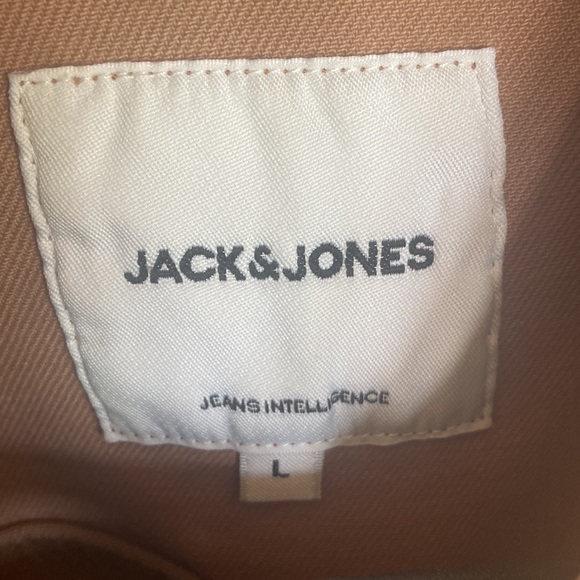 Jack and Jones Khaki Denim Jacket - Picture 3 of 4